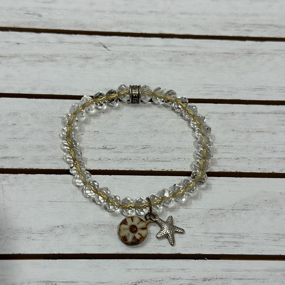 Starfish Daisy Sparkle Bracelet